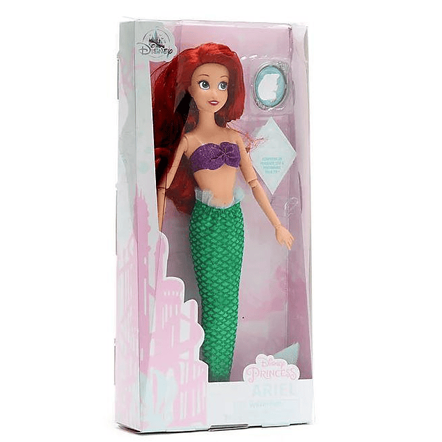 Ariel - La Sirenita - Classic doll c/pendiente