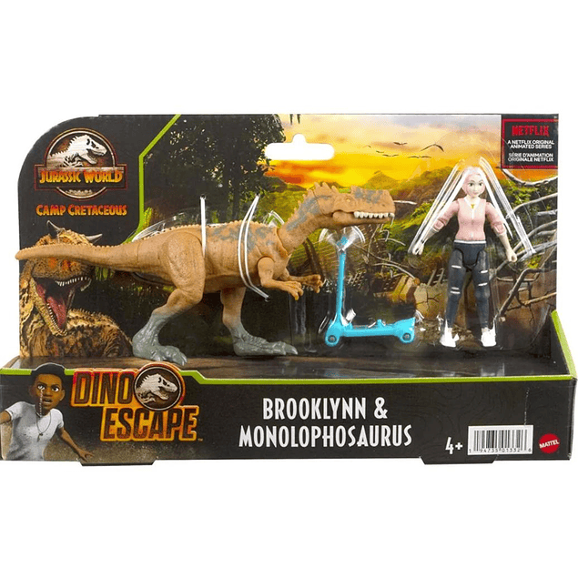 Brooklyn & Monolophosaurus - Camp Cretaceus - Jurassic World