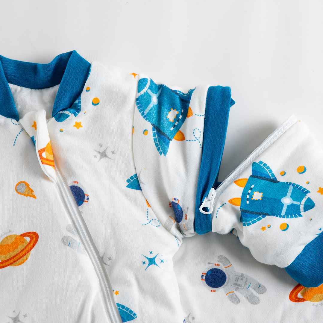 PREVENTA Saquito Enterito Termorregulador Tog 2.5 Diseño Aventura Cósmica  4