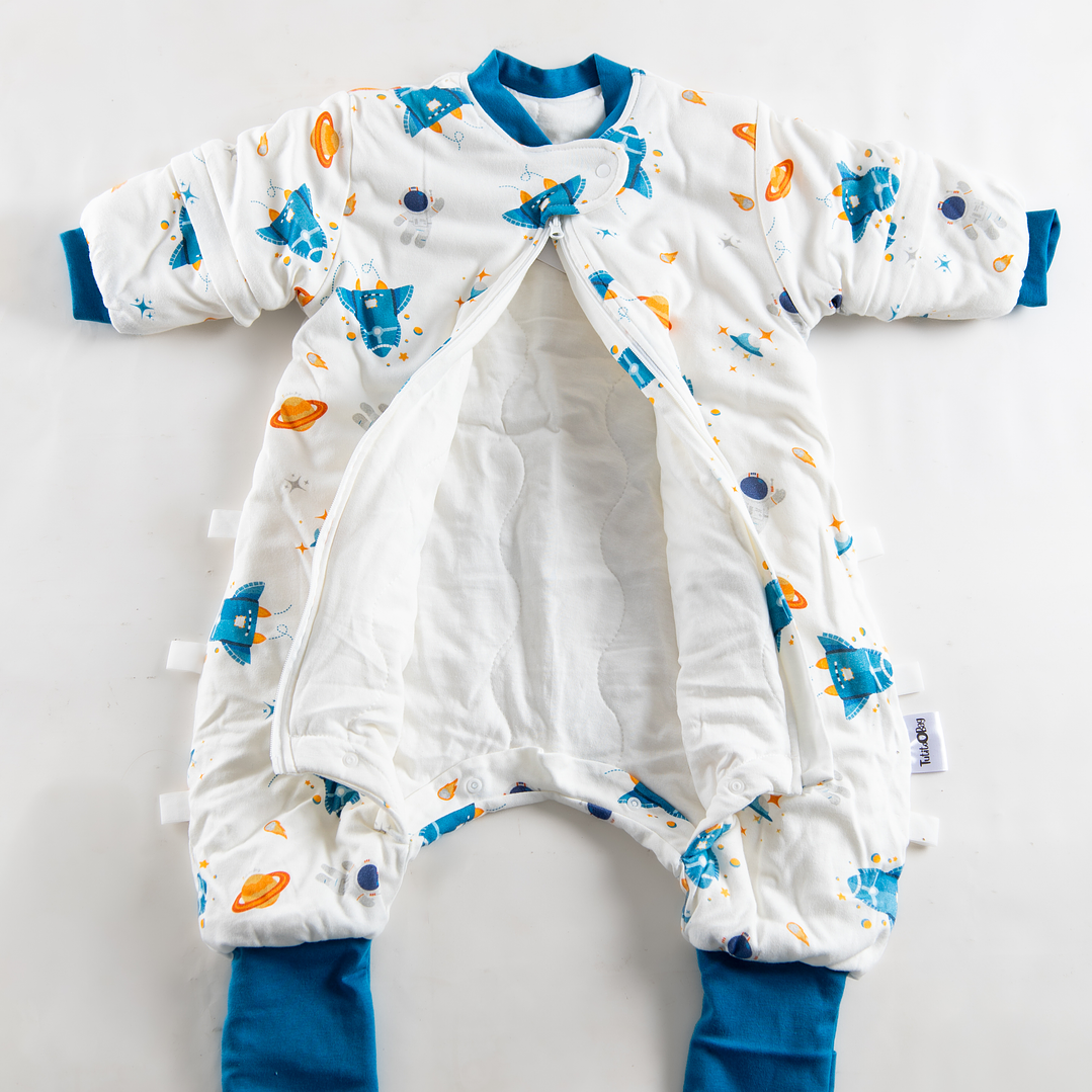 PREVENTA Saquito Enterito Termorregulador Tog 2.5 Diseño Aventura Cósmica  3