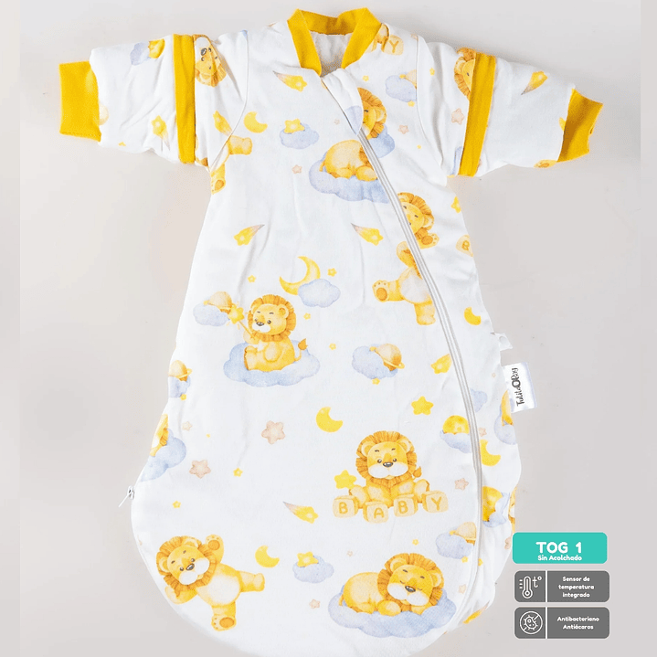 Saquito de dormir Tog 1 talla 6 a 18 meses  Pequeño León Redondeado 1
