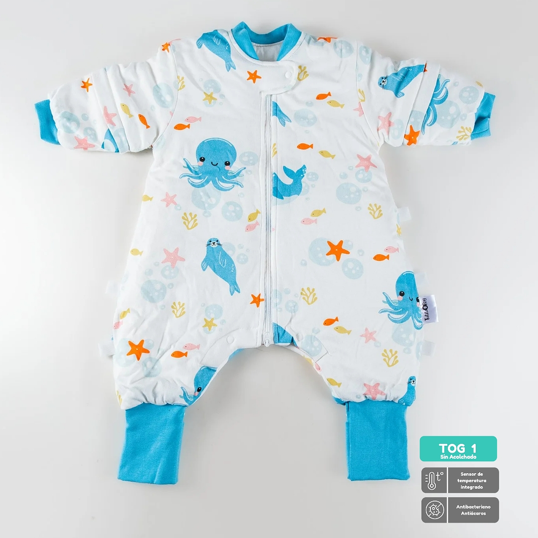 Saquito de dormir Tog 1  talla 3-5 años Sueños Marinos Enterito 1