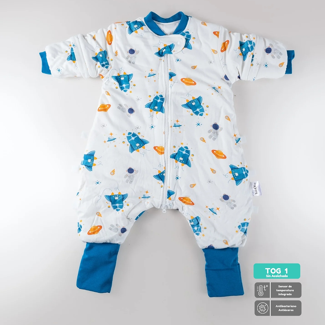 Saquito de dormir Tog 1 talla 1 a 2 años Aventura Cósmica Enterito 1