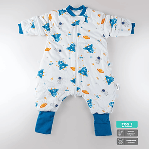 Saquito de dormir Tog 1 talla 1 a 2 años Aventura Cósmica Enterito