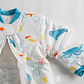 Saquito de dormir Termorregulador Tog 2.5 talla 6 a 18 meses Sueños marinos Enterito - Miniatura 6