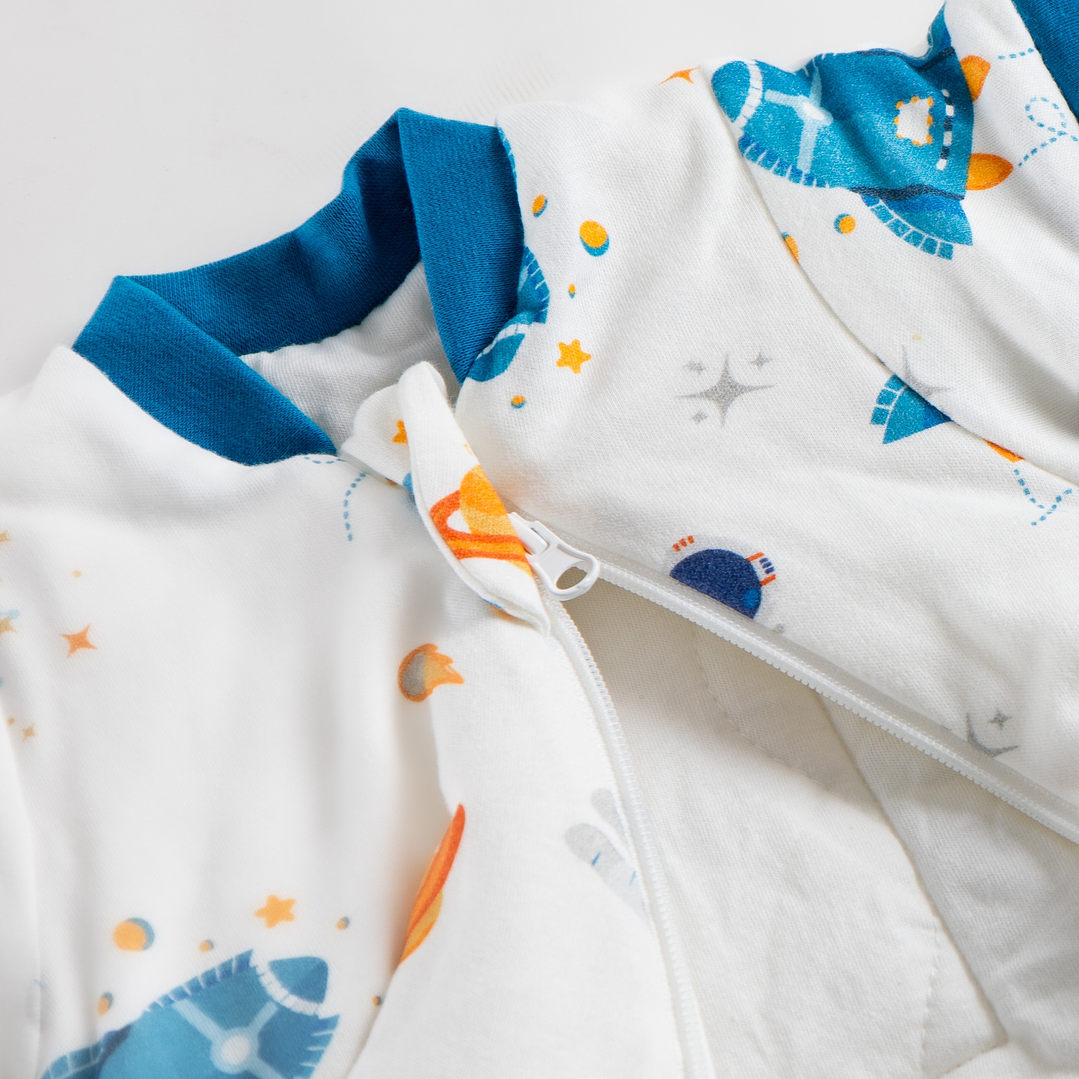 Saquito de dormir Termorregulador Tog 3.5talla 6 a 18 meses  Aventura Cósmica Redondeado 3