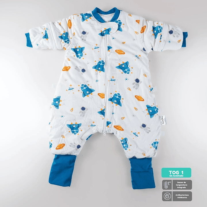 Saquito de dormir Tog 1 talla 6 a 18 meses Aventura Cósmica Enterito 1