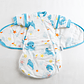PREVENTA Saquito Recién Nacido con Swaddle removible Termorregulador Tog 2.5 Sueños Marinos - Miniatura 3