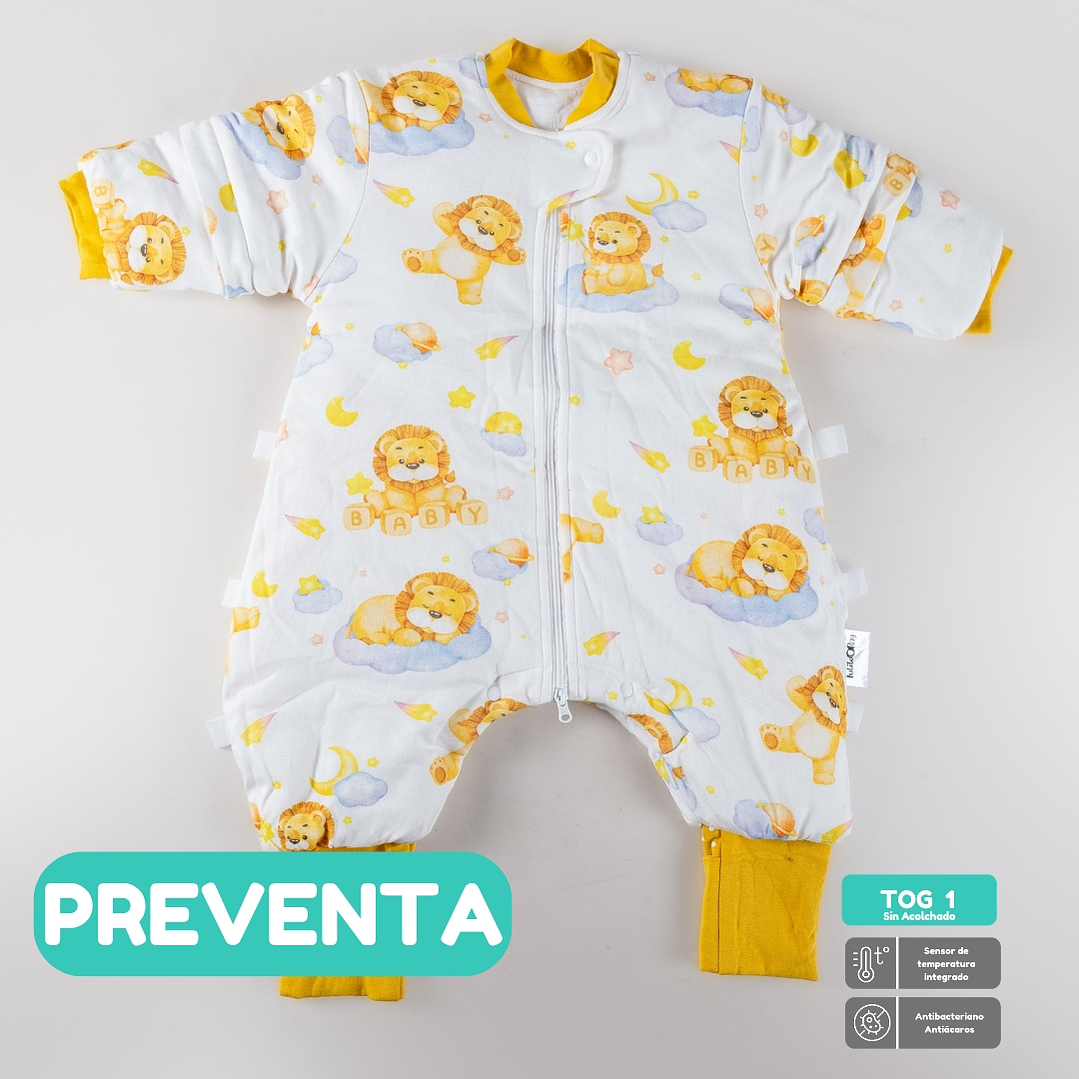 PREVENTA Saquito de dormir Tog 1 Pequeño León Enterito 1