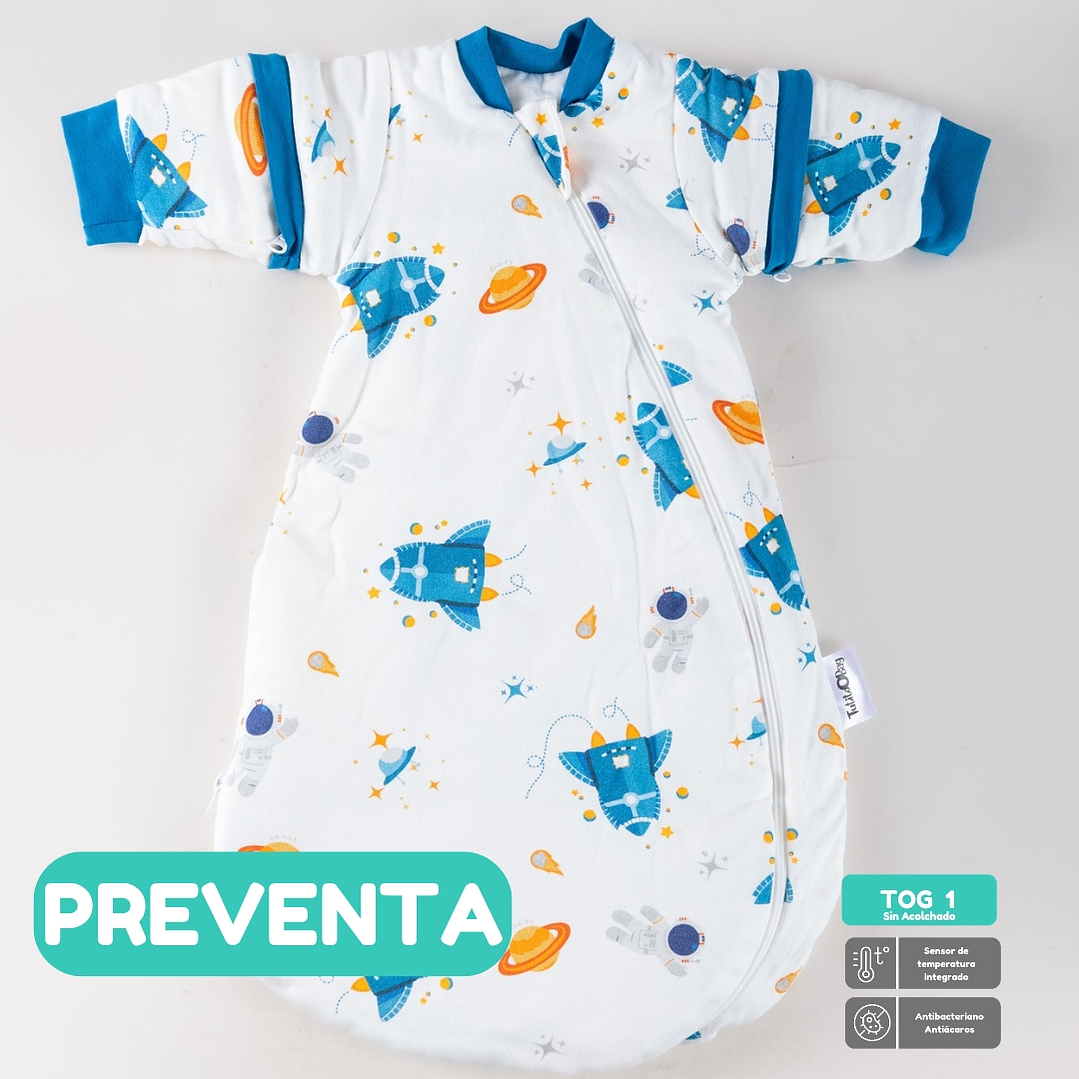PREVENTA Saquito de dormir Tog 1 Aventura Cósmica Redondeado 1