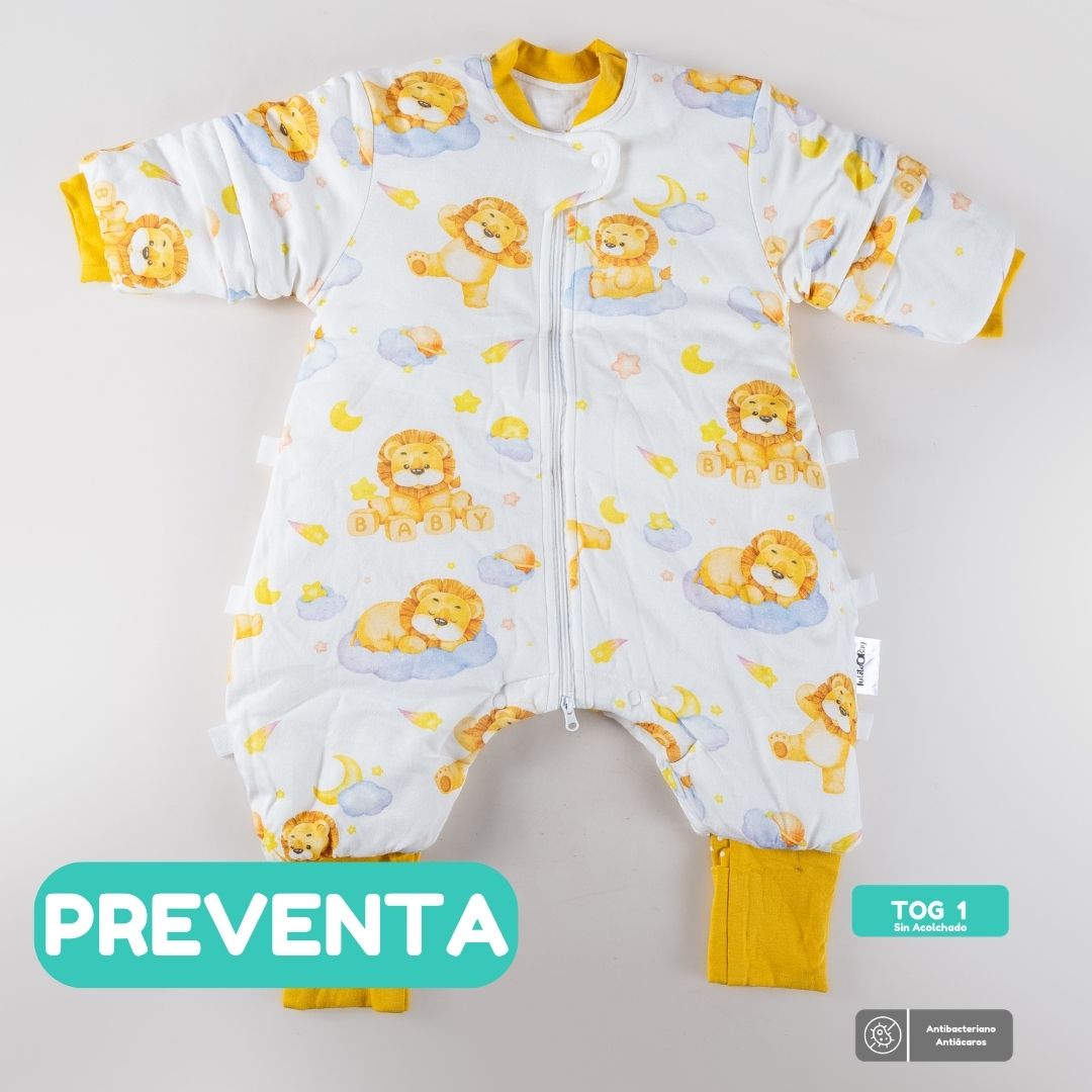 PREVENTA Saquito de dormir Tog 1 Pequeño León Enterito