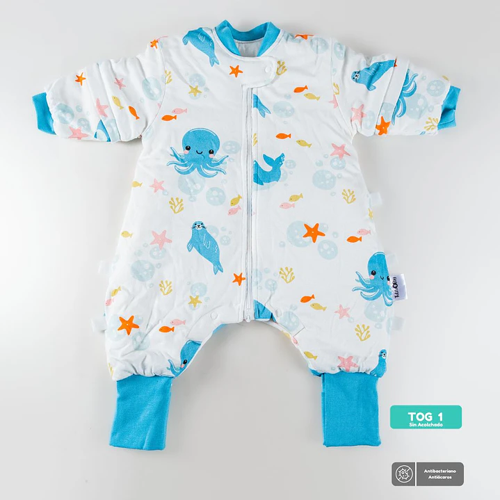 PREVENTA Saquito de dormir Tog 1 Sueños Marinos Enterito 1