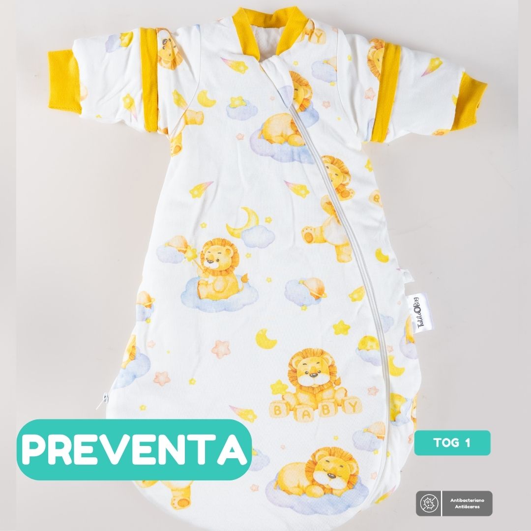 PREVENTA Saquito de dormir Tog 1 Pequeño León Redondeado