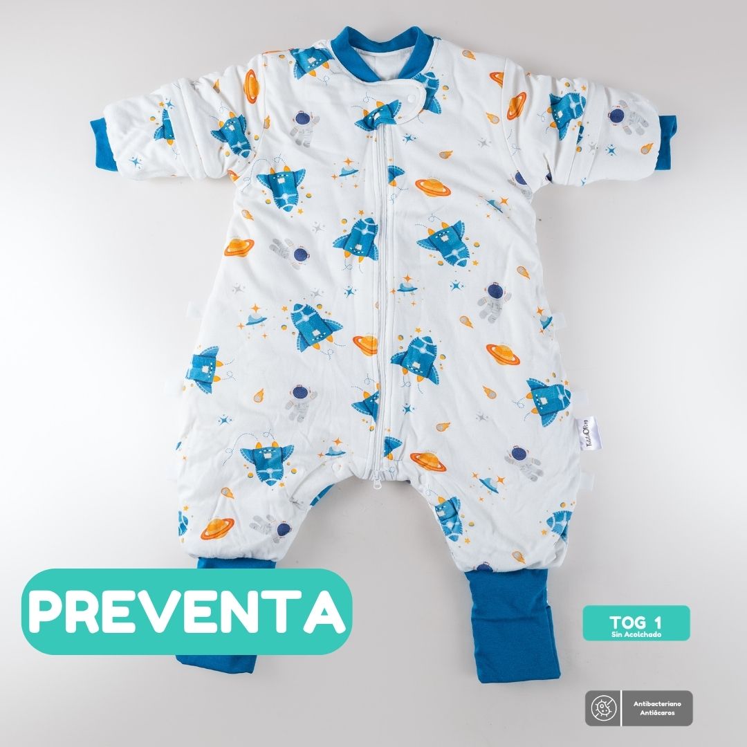 PREVENTA Saquito de dormir Tog 1 Aventura Cósmica Enterito