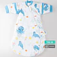 Saquito de dormir Termorregulador talla  6-18 meses Tog 3.5 Sueños Marinos Redondeado - Miniatura 1