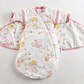 Saquito Recién Nacido con Swaddle removible Termorregulador Tog 2.5 Conejitos en el jardín - Miniatura 4