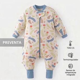 PREVENTA Saquito Enterito Termorregulador Tog 3.5 Diseño Zorritos