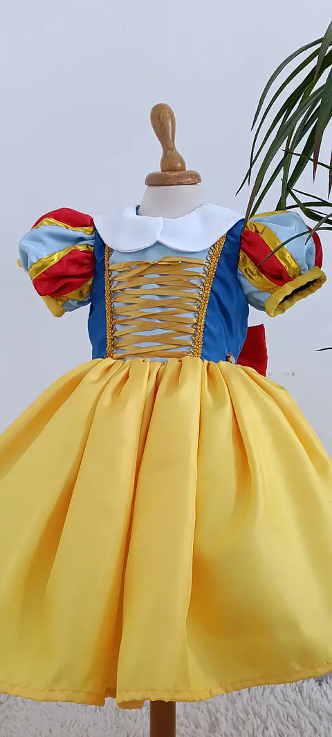 Vestido Branca de Neve