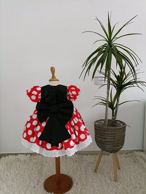 Vestido Minnie