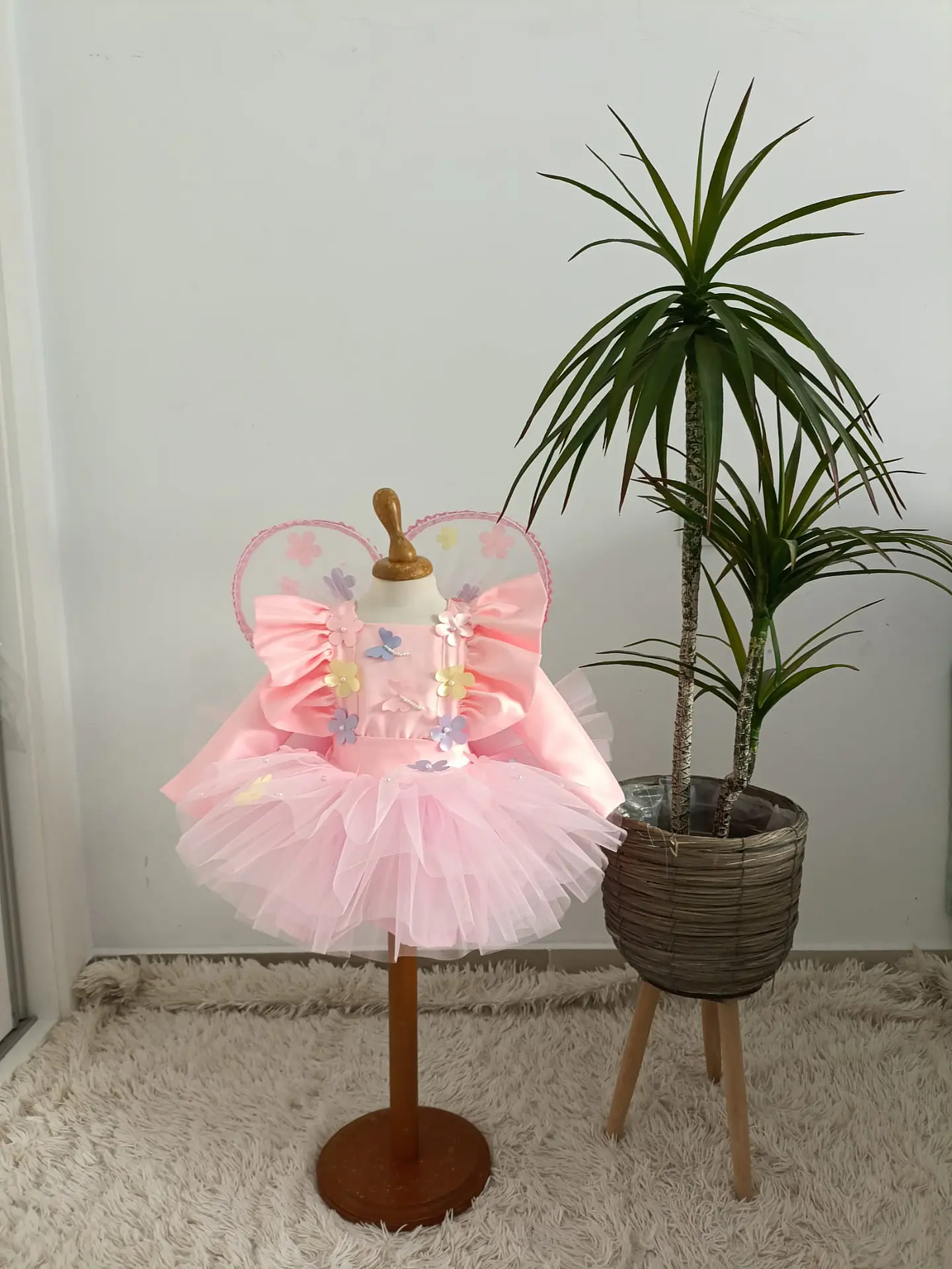 Romper + saia + asa borboleta 2