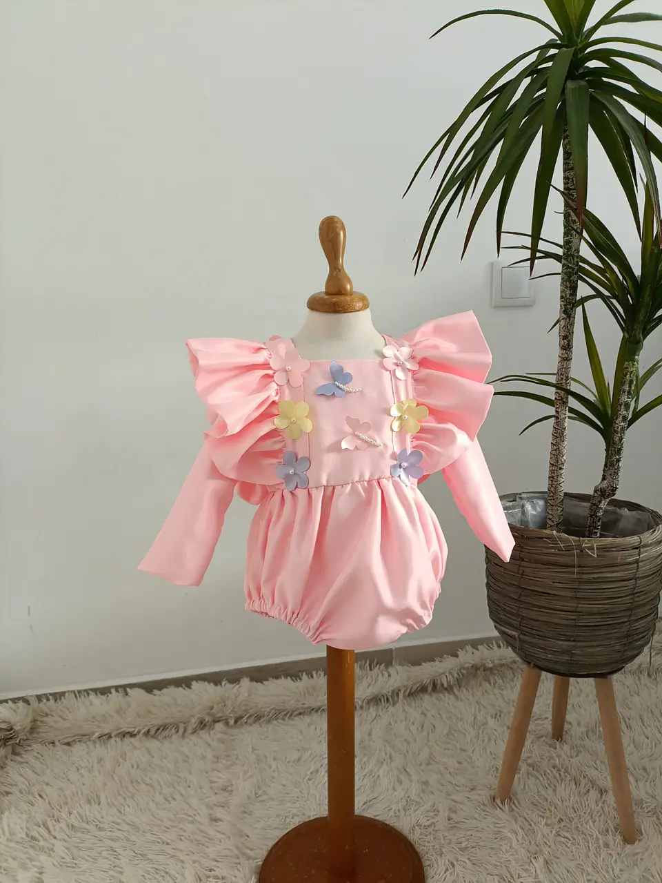 Romper + saia + asa borboleta 3