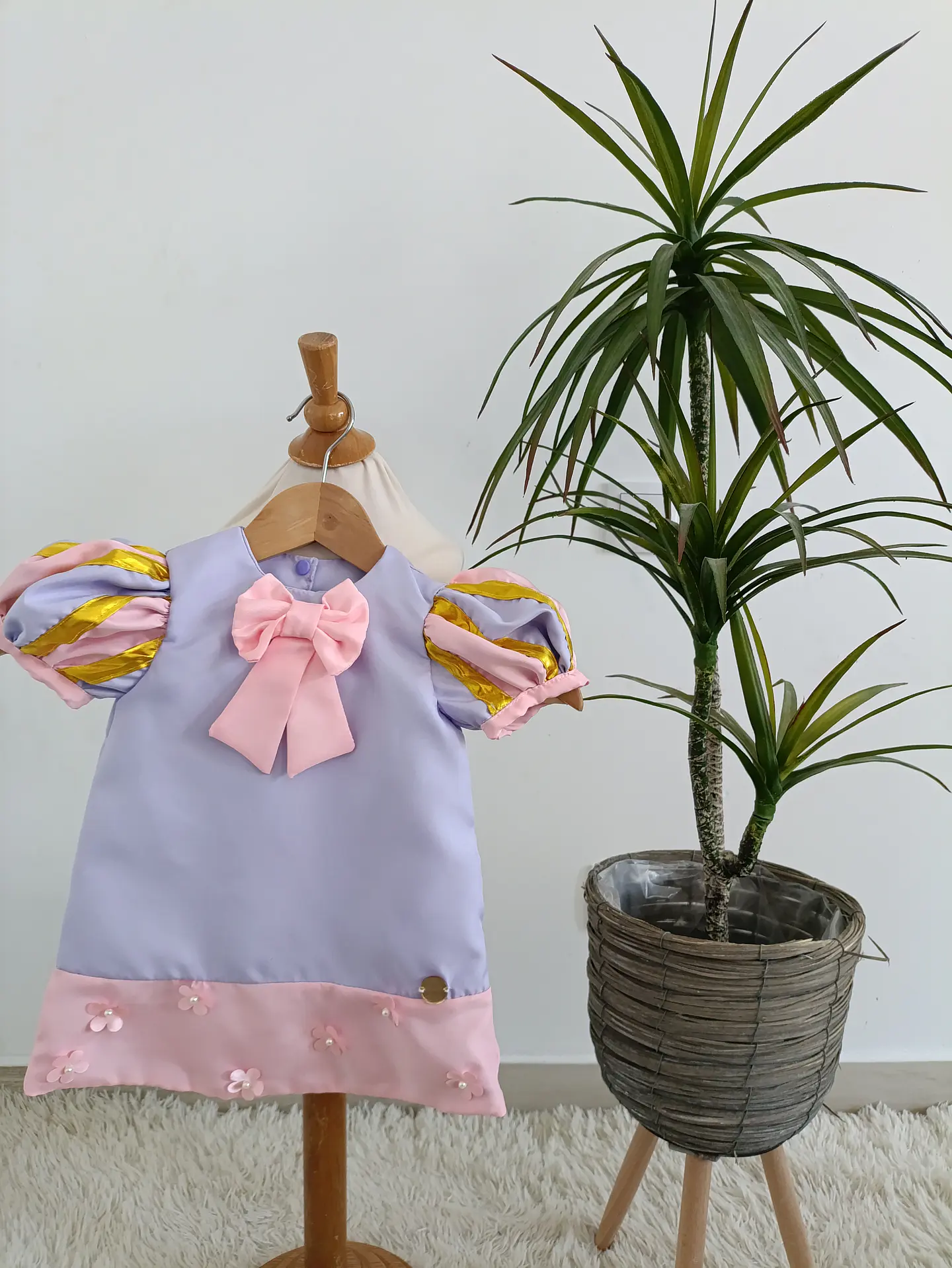 Vestido Trapézio Rapunzel  4