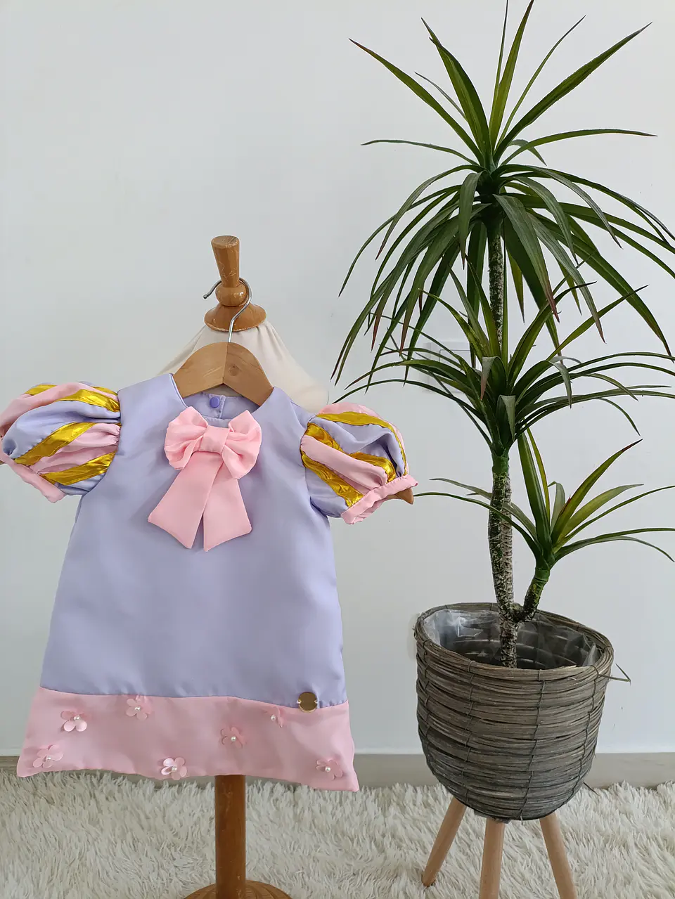 Vestido Trapézio Rapunzel  4