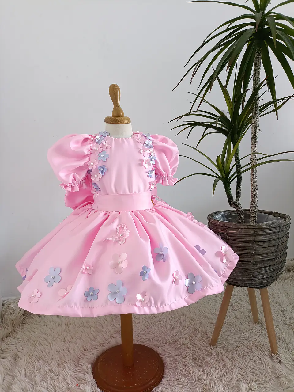 Romper + Saia Jardim encantado - borboletas 1