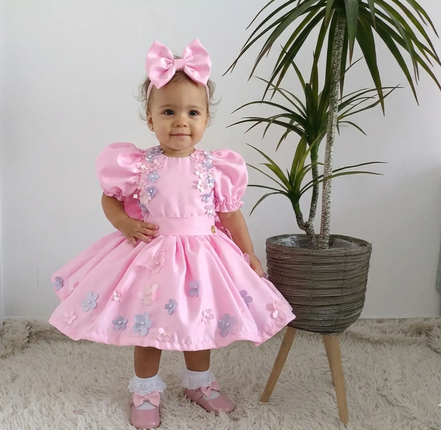 Romper + Saia Jardim encantado - borboletas 4