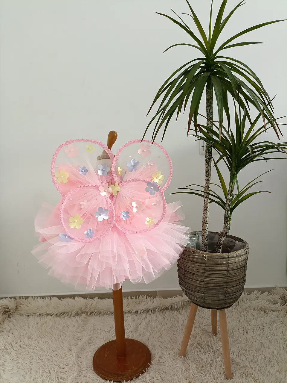 Romper + saia + asa borboleta 4