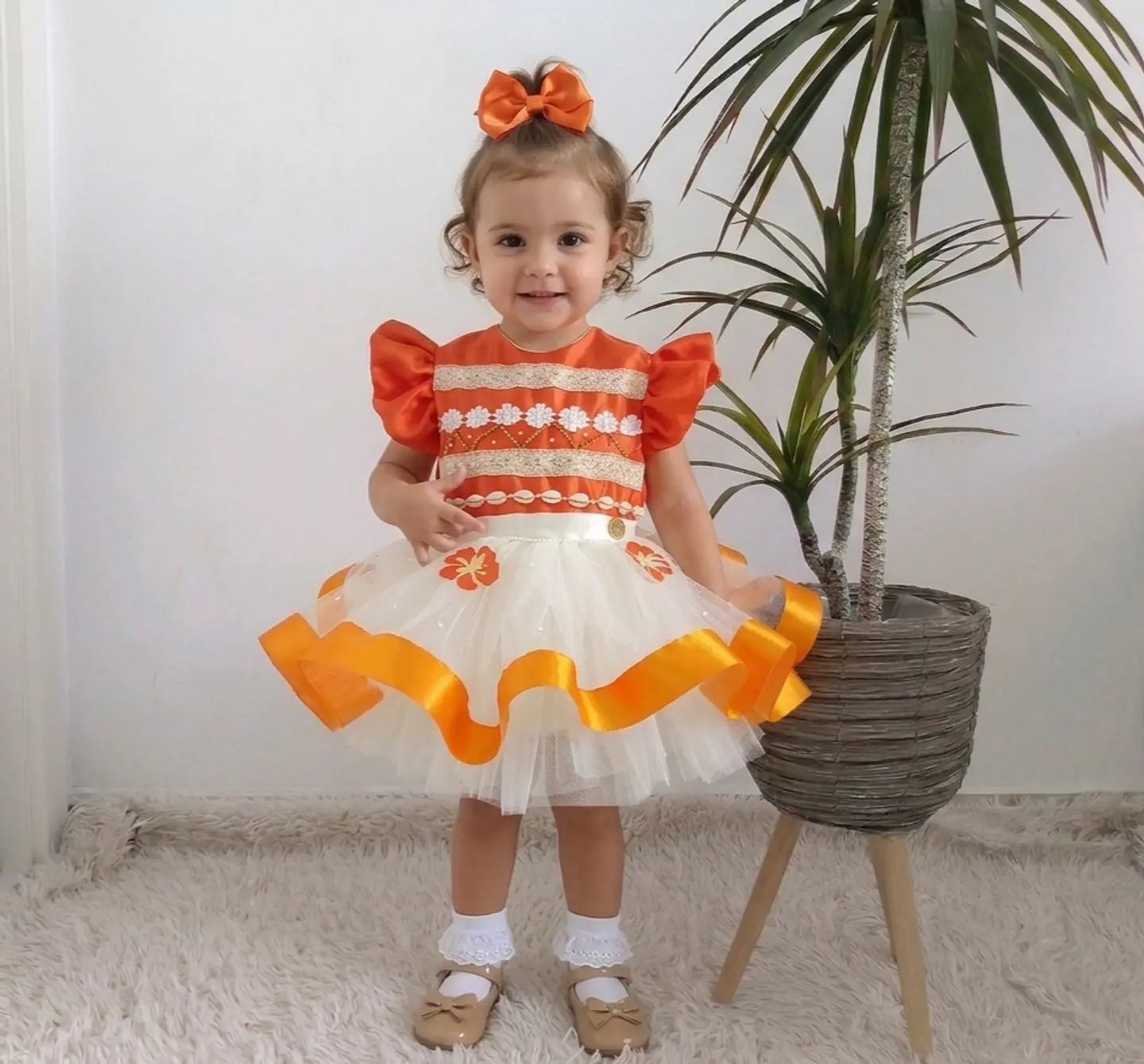 Vestido Tutu Moana 2