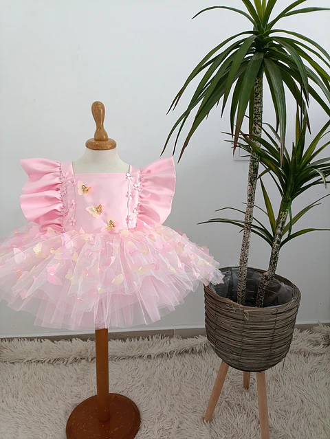 Vestido jardim - Borboletas