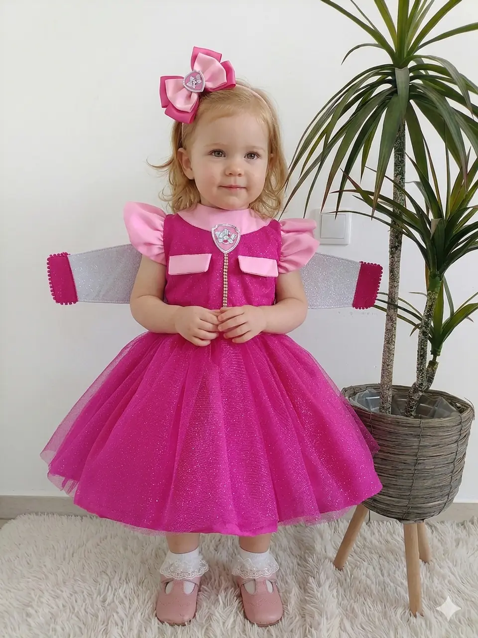 Vestido Skye Patrulha Canina  2