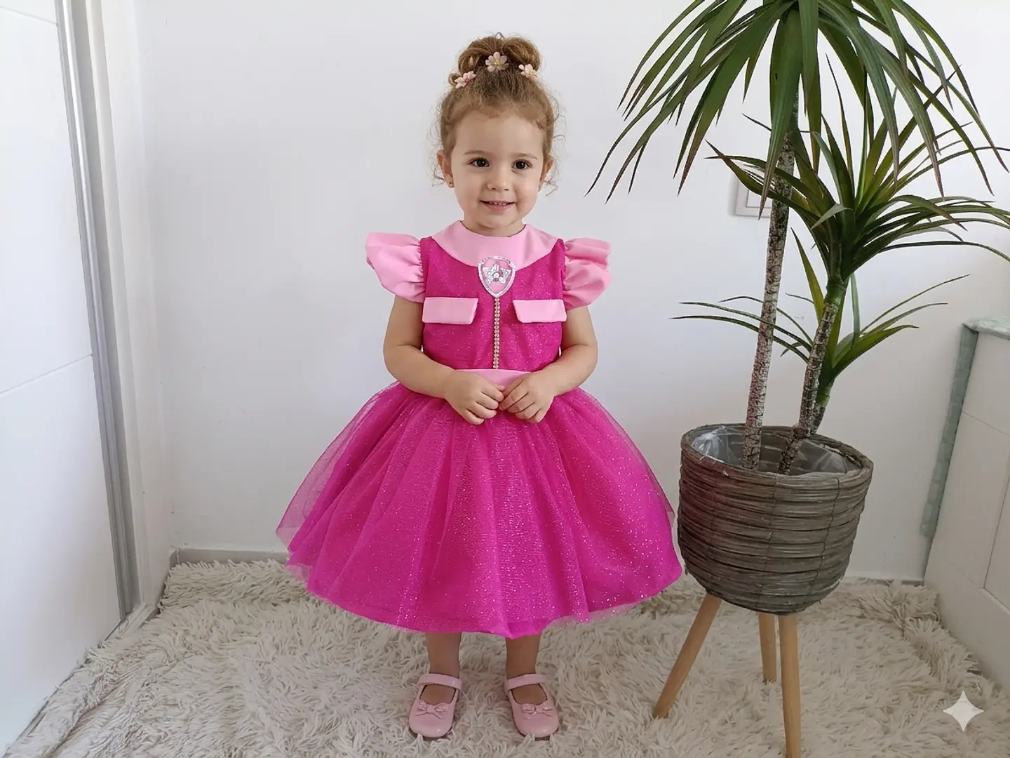 Vestido Skye Patrulha Canina  4