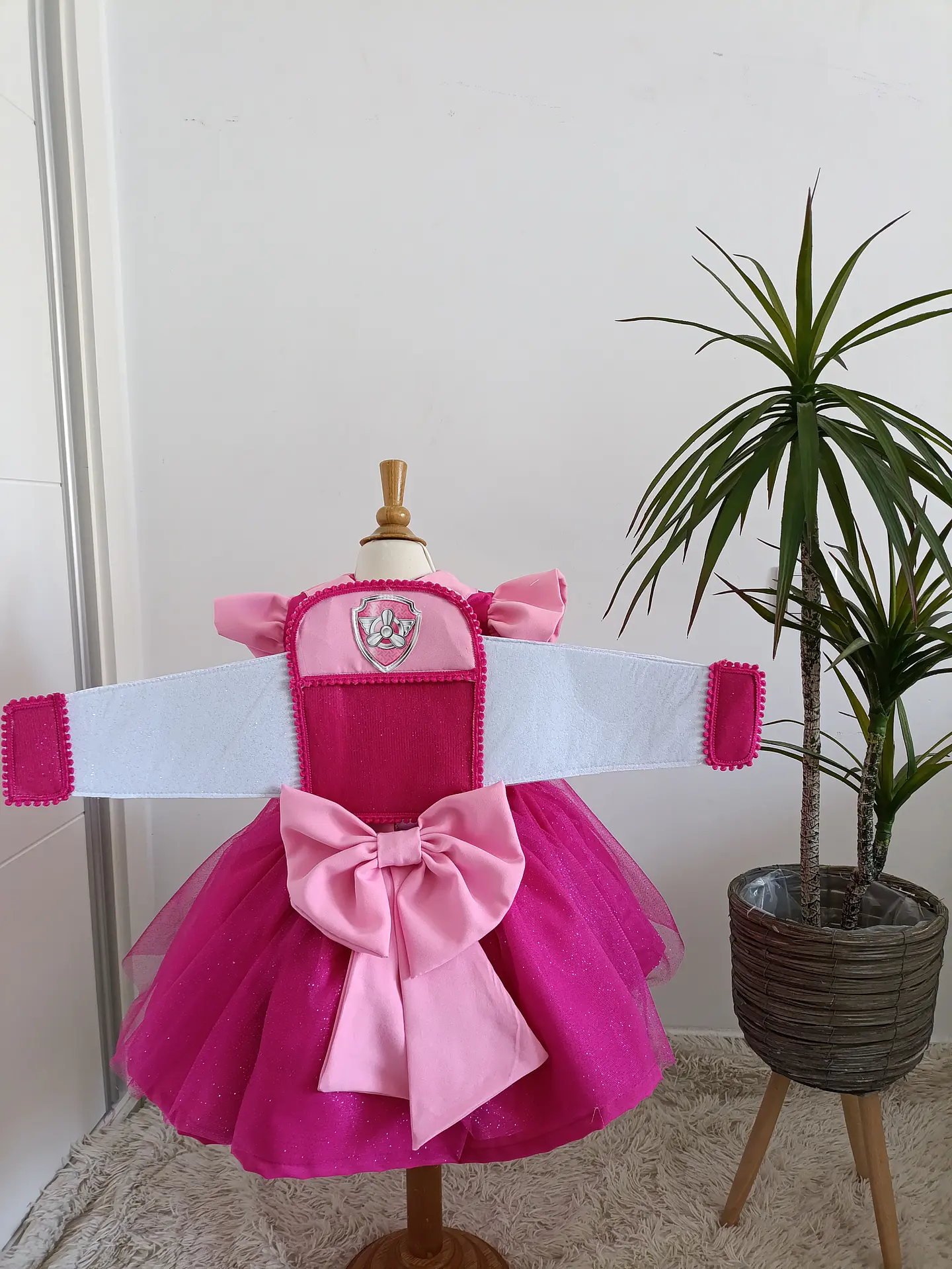 Vestido Skye Patrulha Canina  5