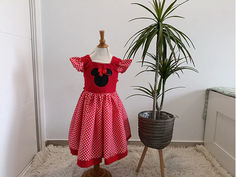 Vestido Minnie 