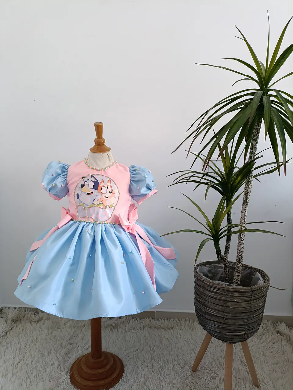 Vestido Bluey  1
