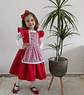 Vestido Capuchinho vermelho/Fazendeira  - Thumbnail 2