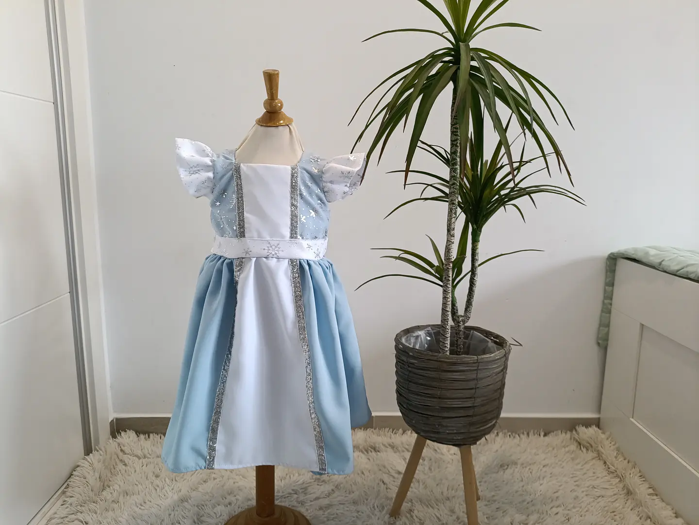 Vestido Elsa Frozen  3