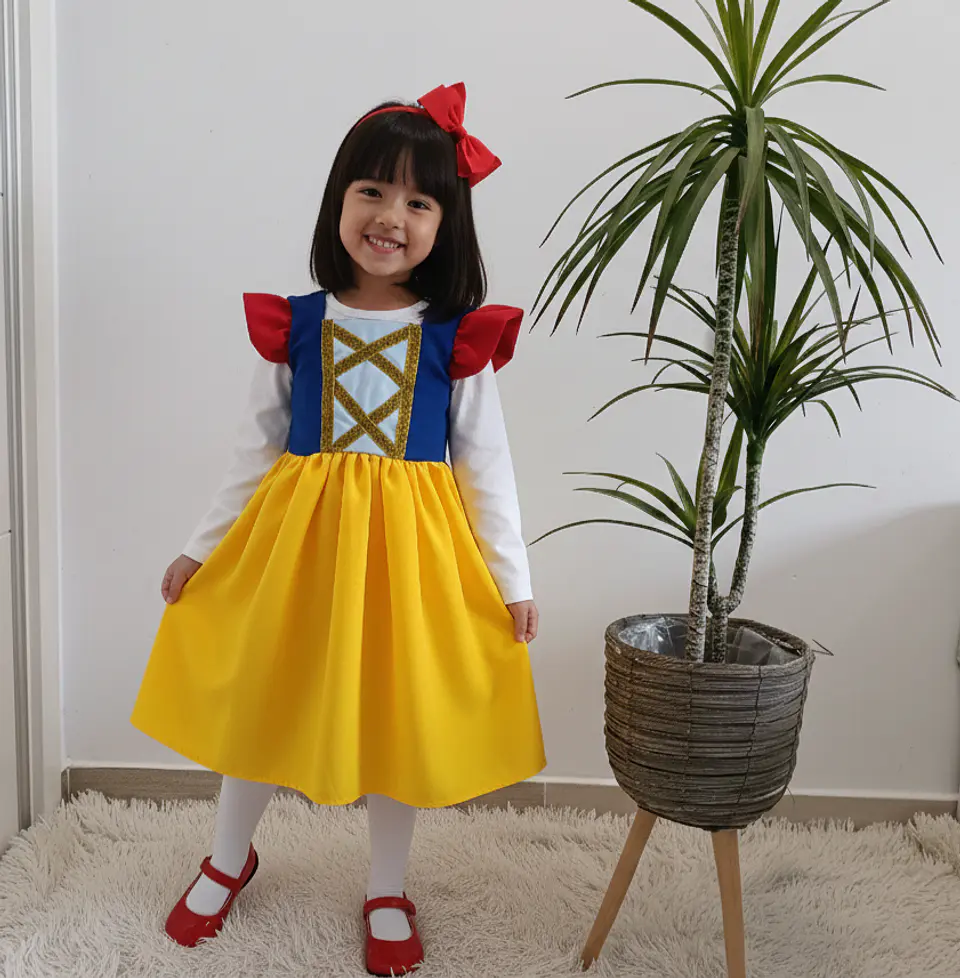 Vestido Branca de Neve  1
