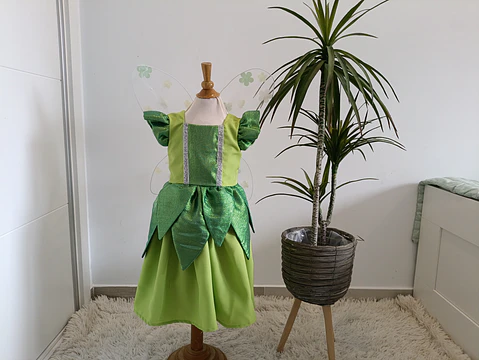 Vestido tinkerbell