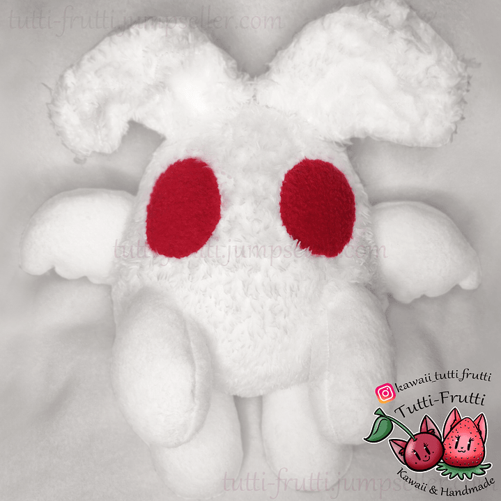 Peluche Mothman BLANCO 1