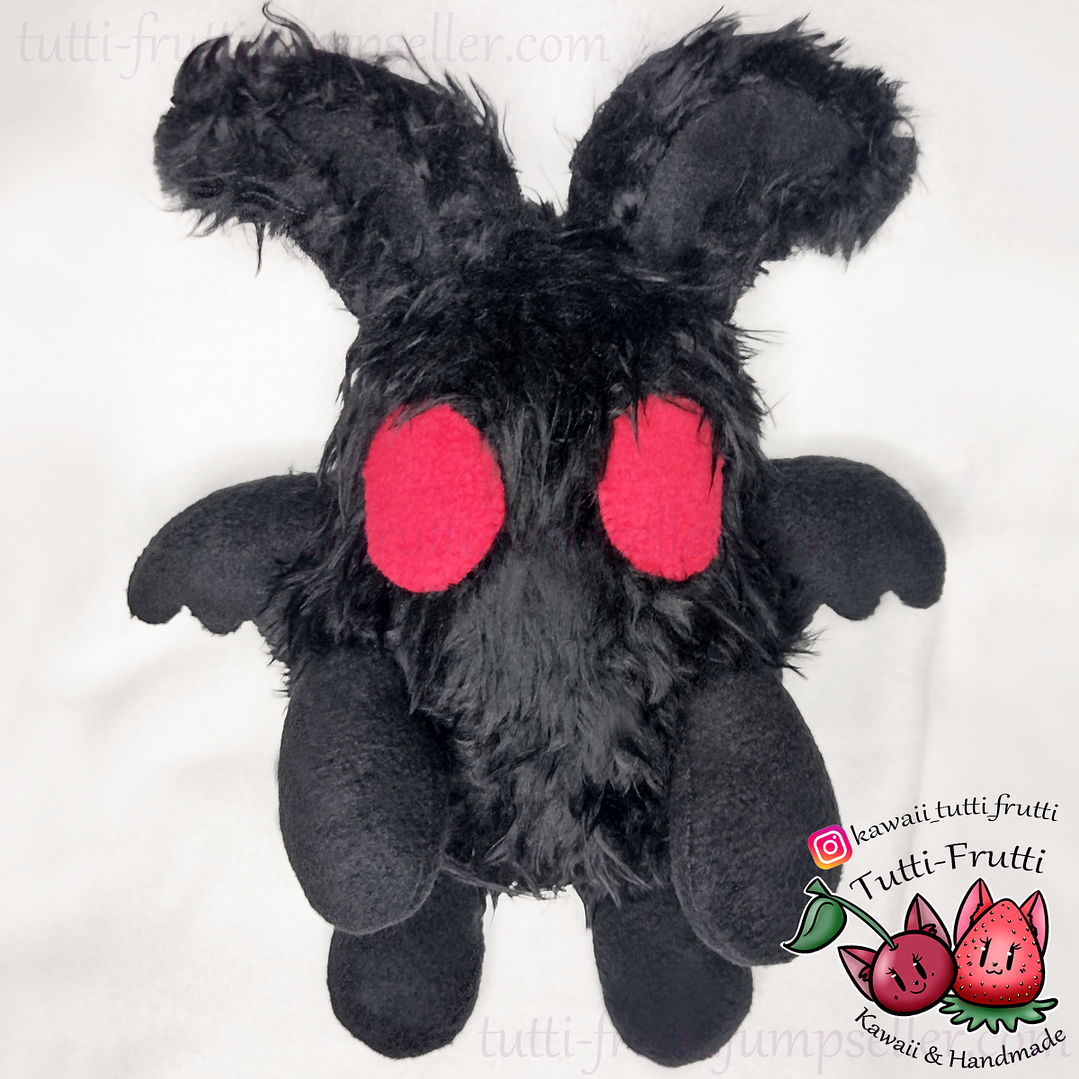 Peluche Mothman PIEL SINTÉTICA 1