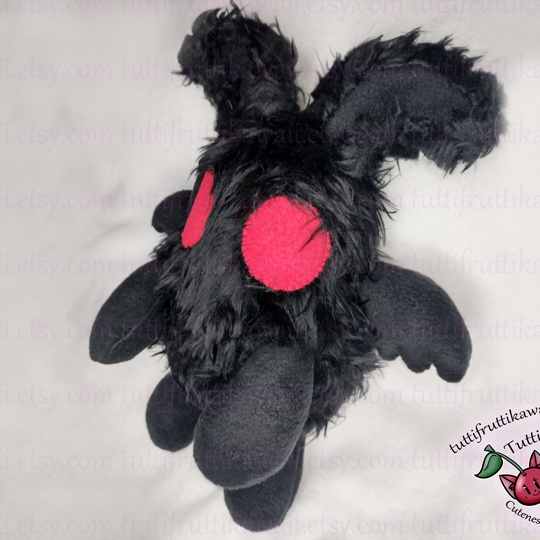 Peluche Mothman PIEL SINTÉTICA 2