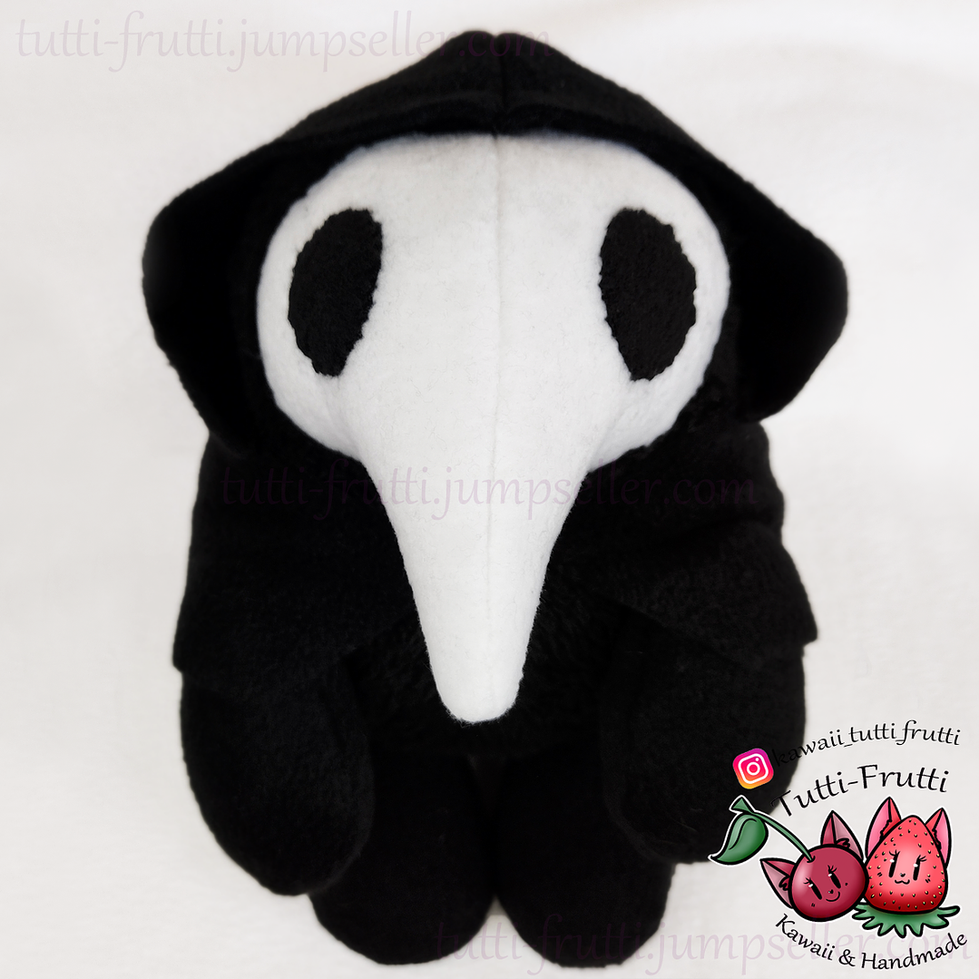 Peluche de Médico de la Peste COLOR NEGRO 1