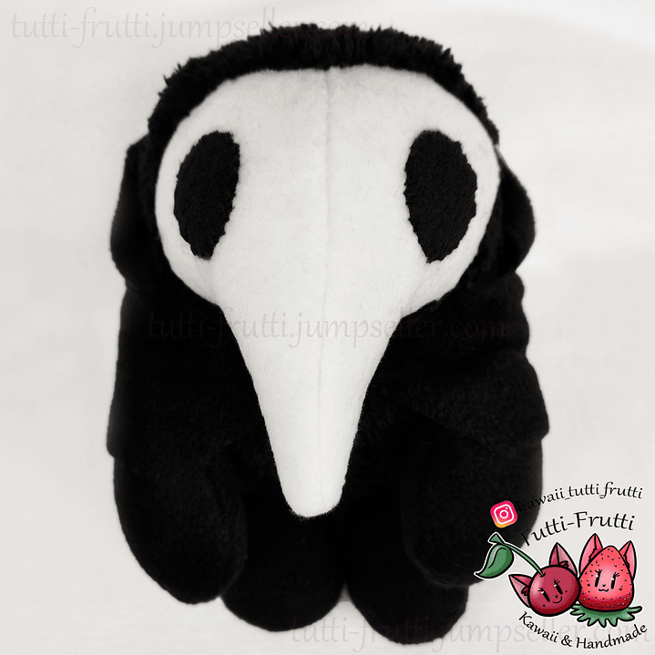 Peluche de Médico de la Peste COLOR NEGRO 2