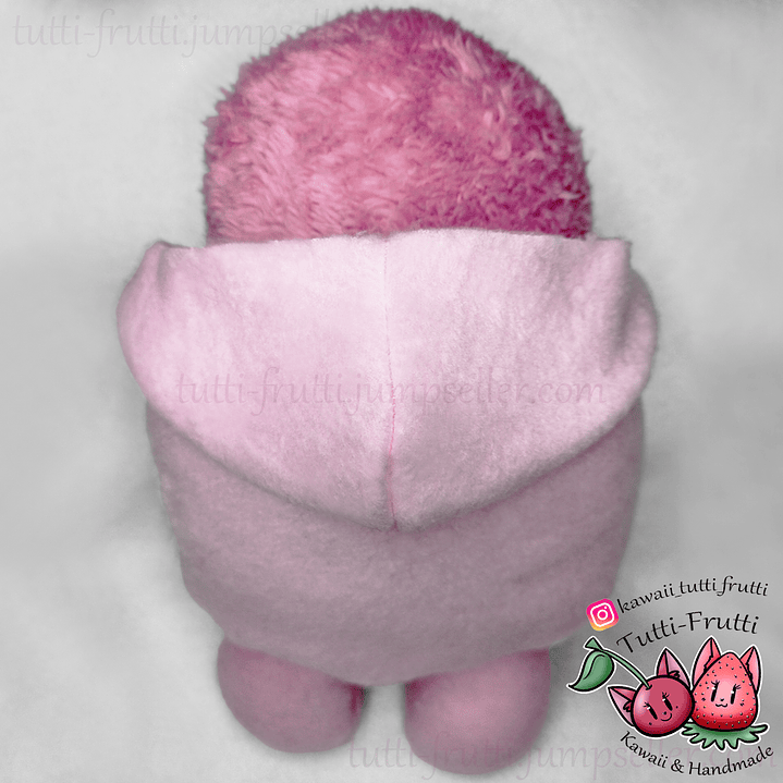 Peluche de Médico de la Peste COLOR ROSADO 6