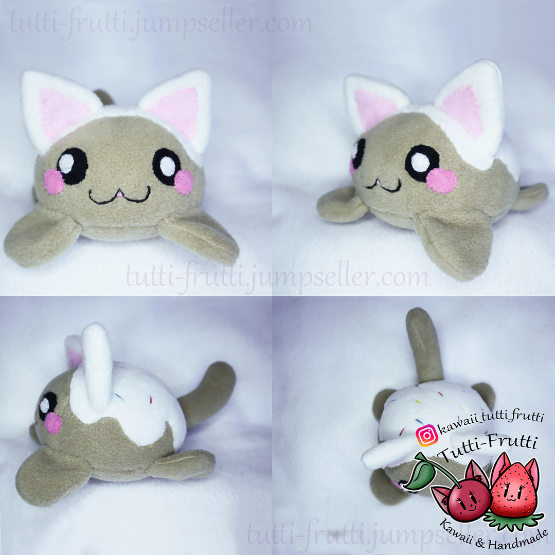 Peluche Gatito Kawaii Estilo Pastel 4