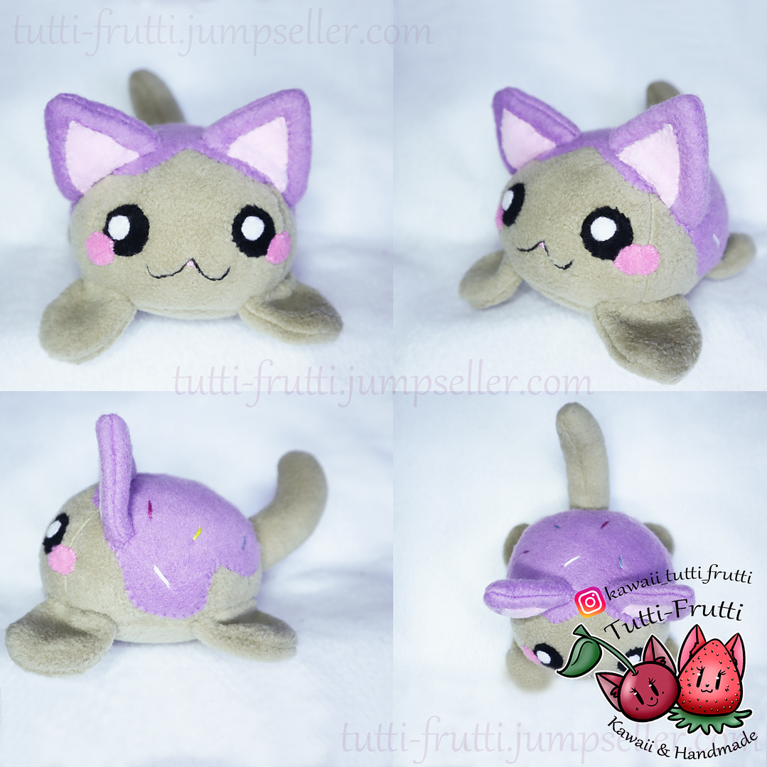 Peluche Gatito Kawaii Estilo Pastel 5