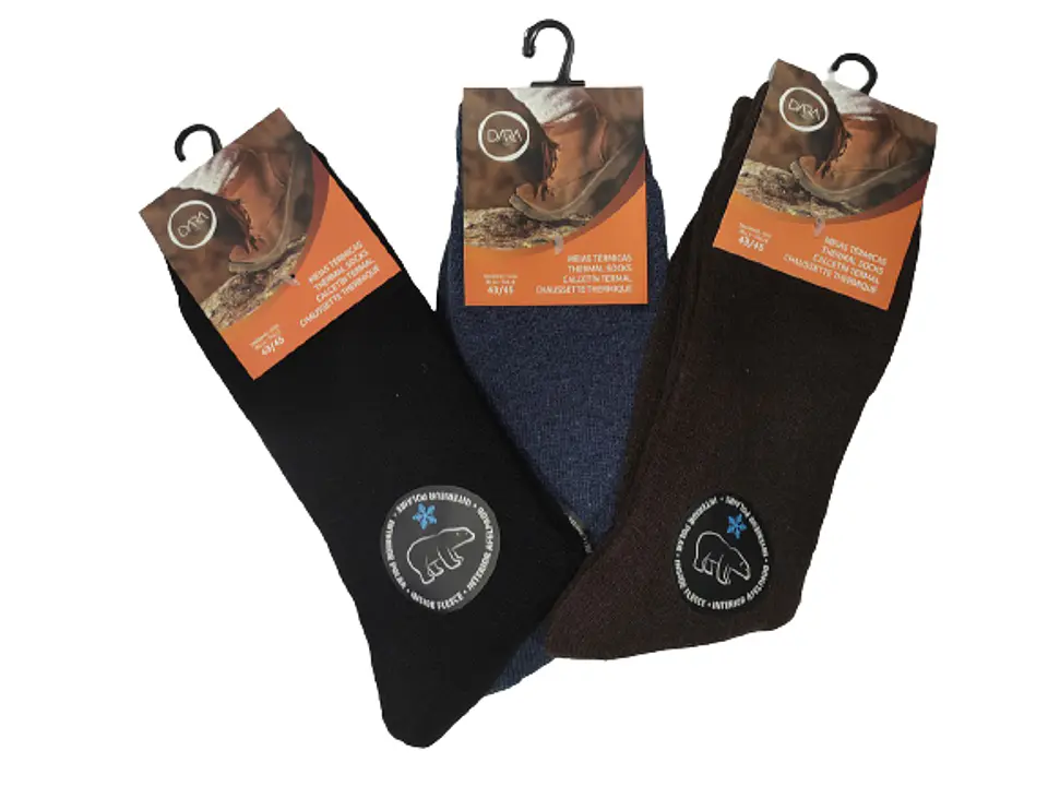 Meia térmica - packs de 3  1